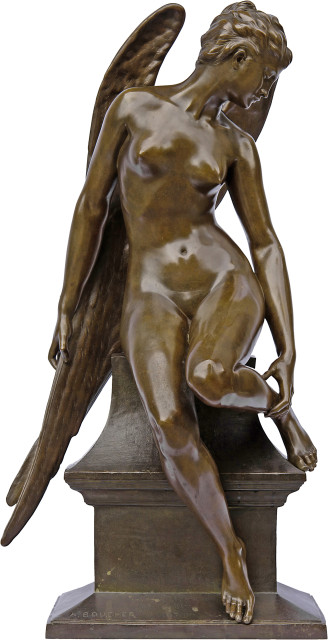 Alfred Boucher : Hirondelle bléssée, 1898