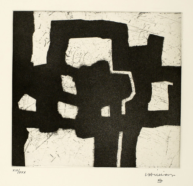 Eduardo Chillida  : Homenaje à Picasso , 1972