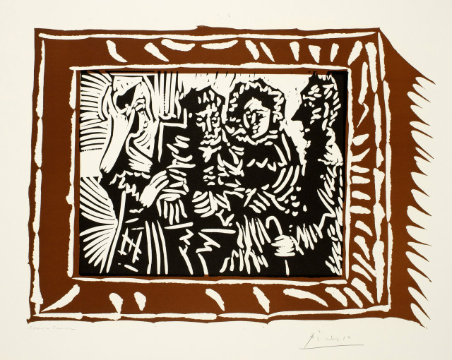 Pablo Picasso : Portrait de famille ingresque. IV, Mougins, 2 October 1962