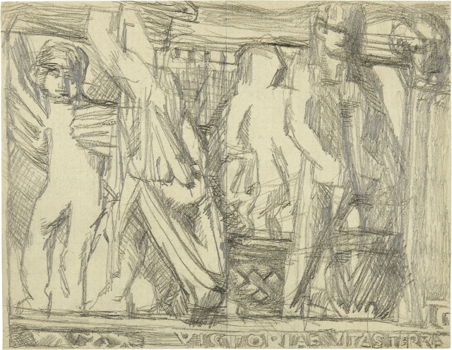 Louis Soutter : Victoire des classiques de la terre romaine, 1923-1930