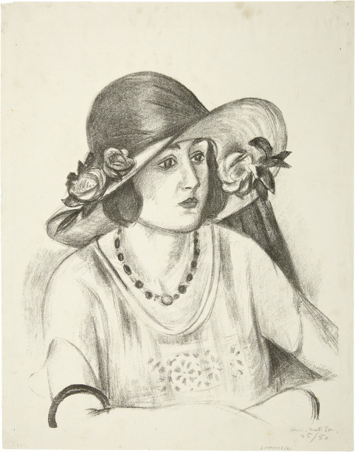 Henri Matisse : La Capeline de paille d'Italie, 1923