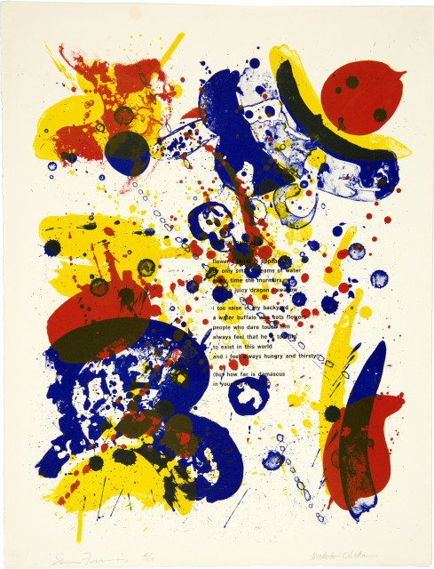 Sam Francis : Water Buffalo, 1964