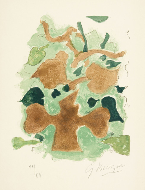 Georges Braque  : La Fôret , 1963