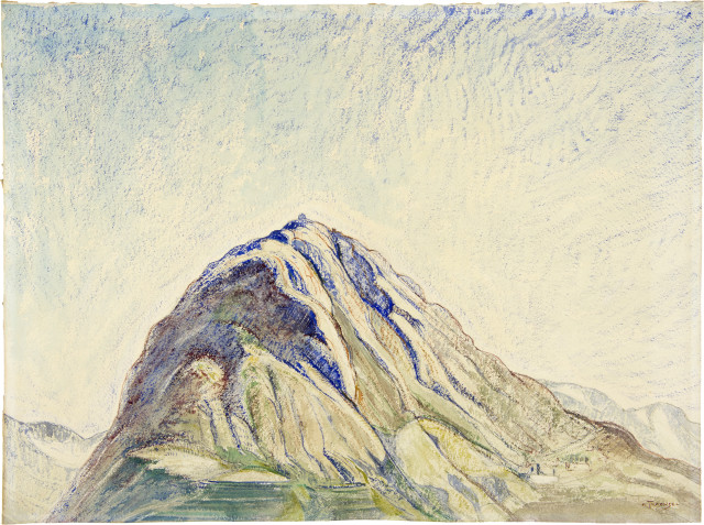 Albert Trachsel : Der Berg, Um 1910 