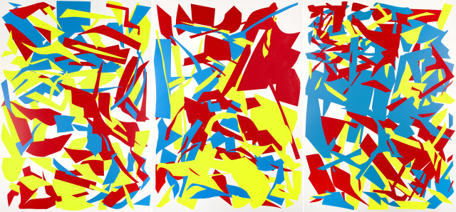 Imi Knoebel  : Rot Gelb Blau , 1979/1993