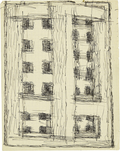 Louis Soutter : Grande porte à deux battants, 1923-1930