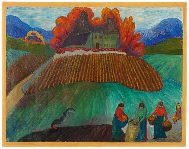 Marianne von Werefkin  : Burg Aigle , Circa 1915