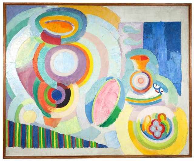 Robert Delaunay  : Nature morte portugaise , 1916
