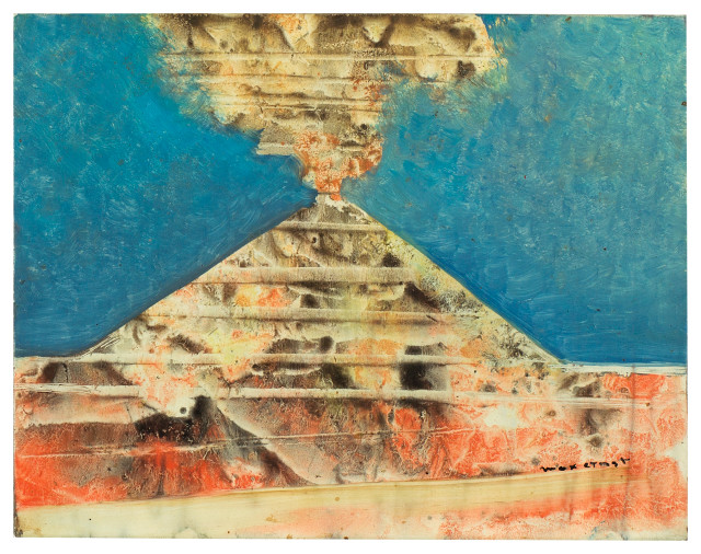 Max Ernst : Le volcan, 1952