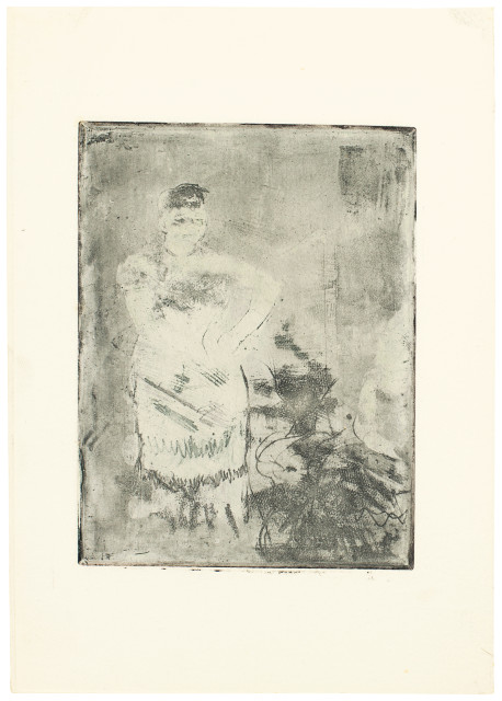Edgar Degas : Une chanteuse , 1877-1878