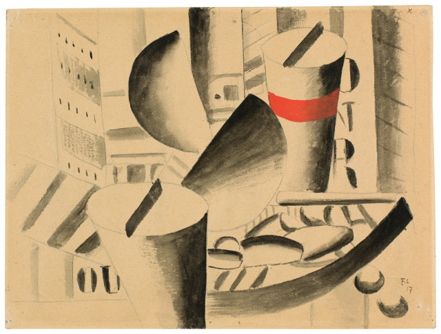 Fernand Léger : Étude pour 'Le Remorqueur', 1917