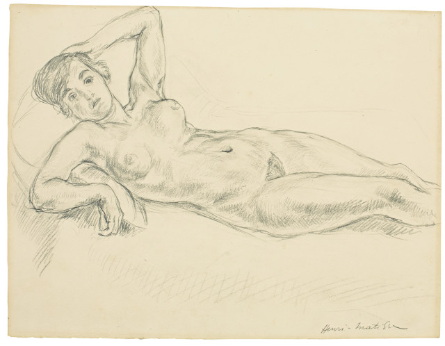 Henri Matisse : Nu allongé (Odalisque), 1920-1921