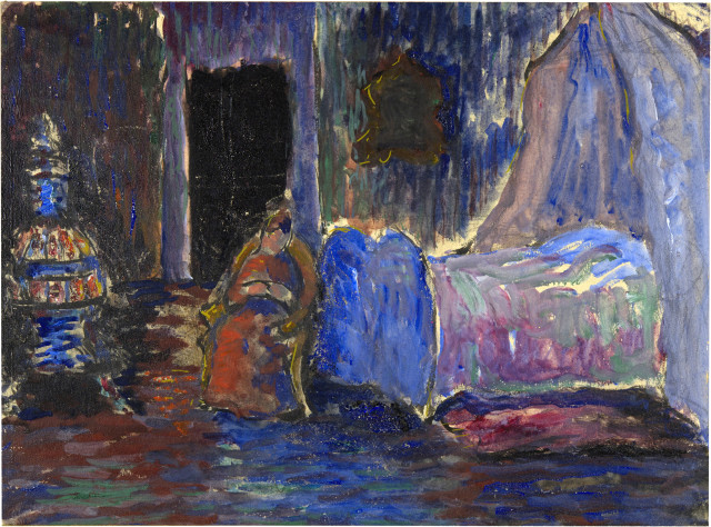 Marianne von Werefkin : Schlafzimmer, Probably  1915