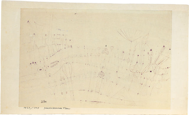 Paul Klee : Prähistorische Flora, 1920 - serial number 1920.146