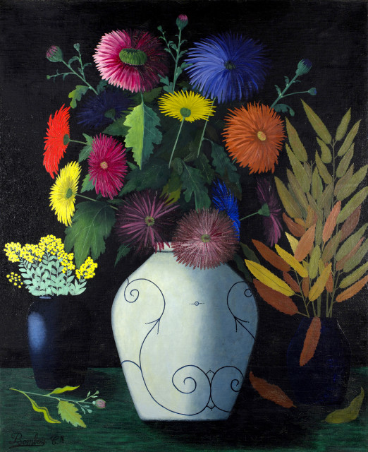 Camille Bombois : Nature morte aux fleurs, Um 1930