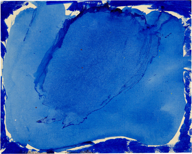 Sam Francis : Untitled (Blue), 1954