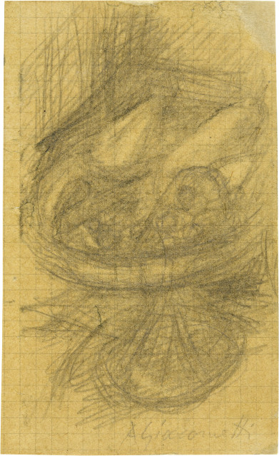 Alberto Giacometti : Früchtestillleben, Circa 1950