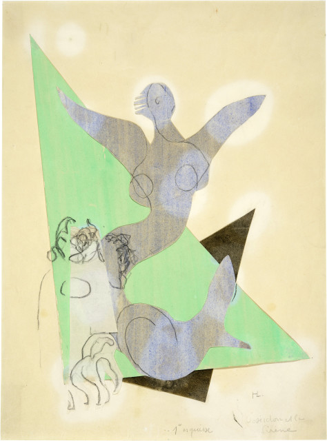 Henri Laurens : Poseidon et la sirène, 1949-1951
