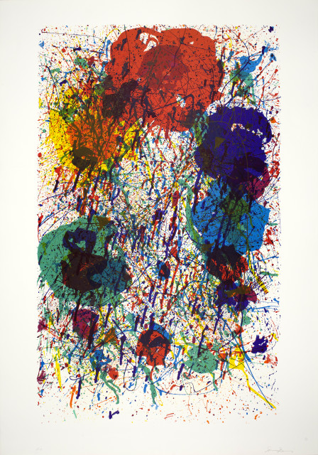 Sam Francis  : Ohne Titel , 1983