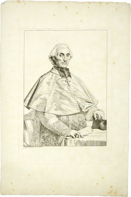Jean-Auguste-Dominique Ingres  : Gabriel Cortois de Pressigny , 1816