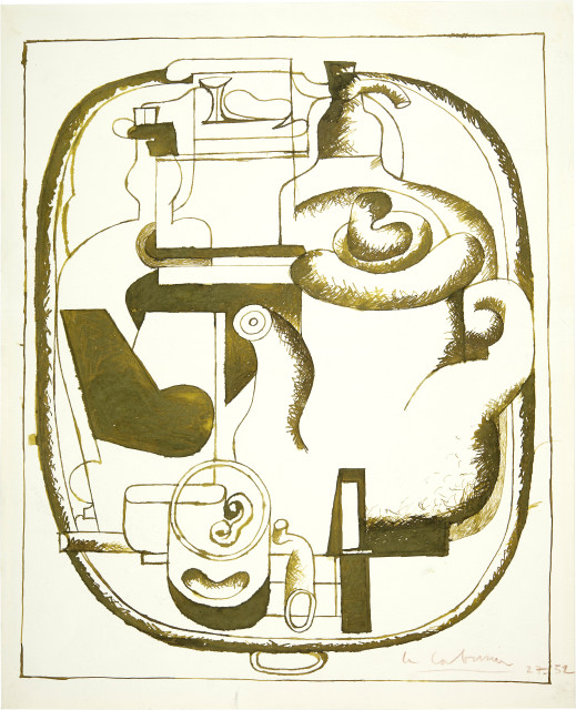 Le Corbusier : Nature morte à la théière, 1952