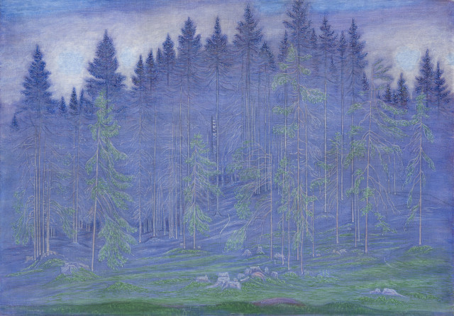Alexandre Perrier  : Fôret , 1916 