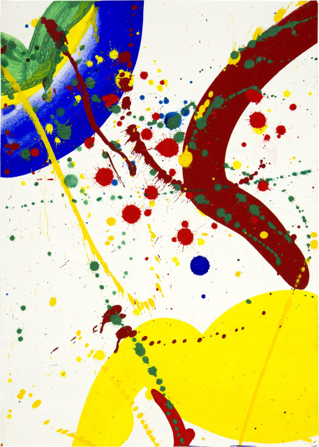 Sam Francis  : Ohne Titel , 1963