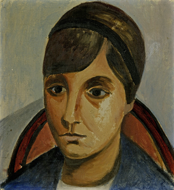 André Derain  : Tête de l'iItalienne , 1913