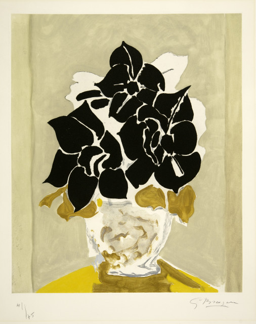 Georges Braque : Les amaryllis, 1958