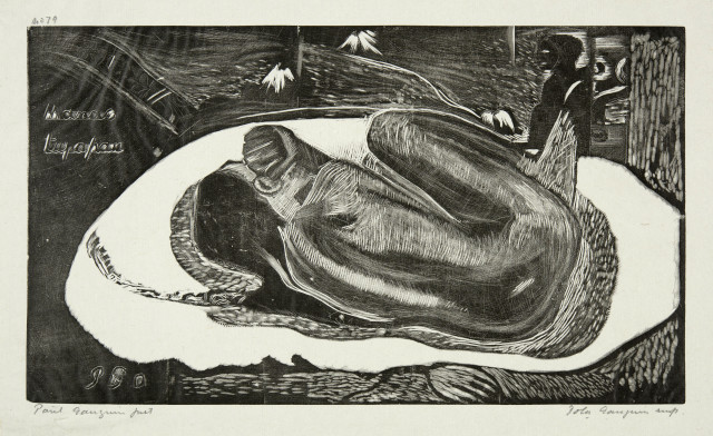 Paul Gauguin  : Manao Tupapau , 1893-1894, printed 1921