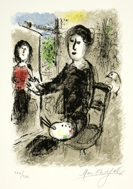 Marc Chagall  : Robert Marteau. Les Ateliers de Marc Chagall , 1976 