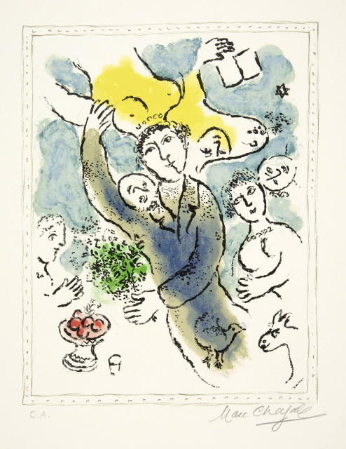 Marc Chagall : L'artiste I, 1978