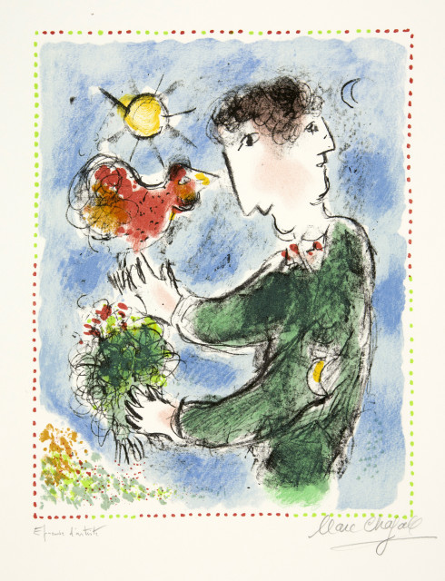 Marc Chagall : L'aurore, November 1983