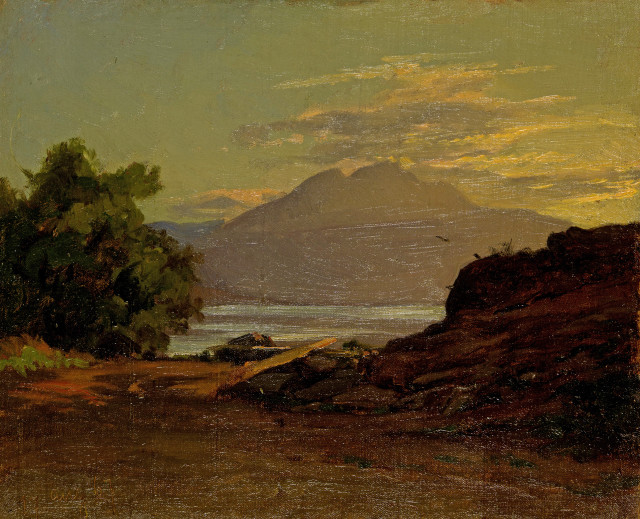 Robert Zünd : Blick auf den Pilatus, 1867