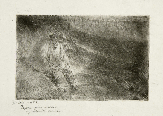 Camille Pissarro : Paysan, le père melon, 1879