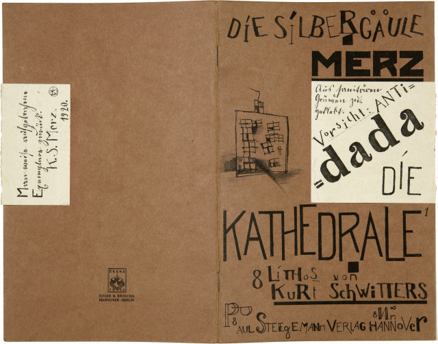 Kurt Schwitters  : Die Kathedrale , 1920 