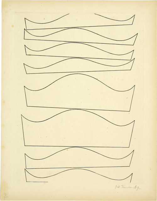 Sophie Taeuber-Arp : Ohne Titel (Staffelung), 1935
