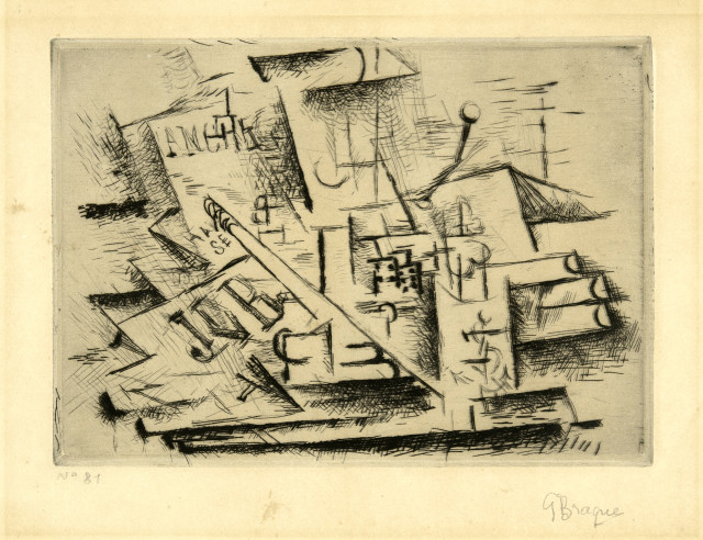 Georges Braque : JOB, August or autumn 1911 in Céret