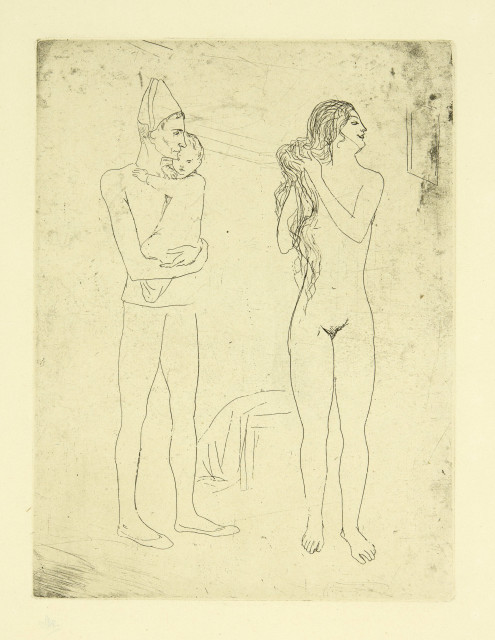 Pablo Picasso : La toilette de la mère, Paris, 1905