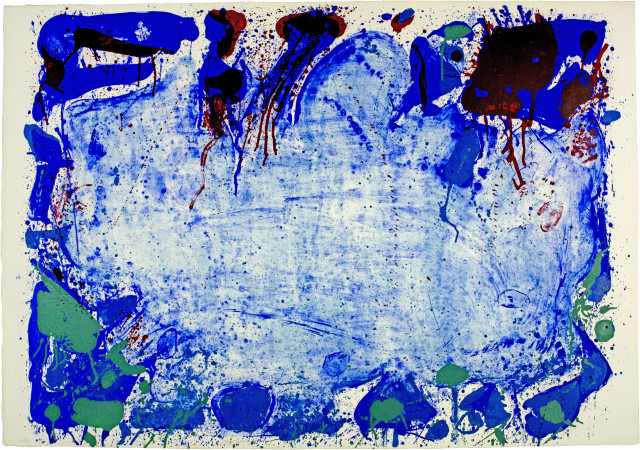 Sam Francis : Happy Death Stone, 1960
