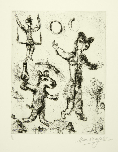 Marc Chagall : Le rêve de l'âne, 1968