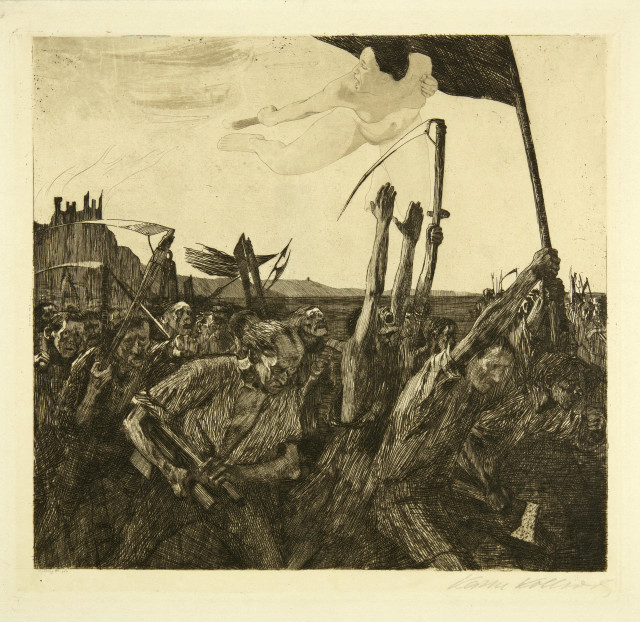 Käthe Kollwitz : Aufruhr, Before early summer 1899