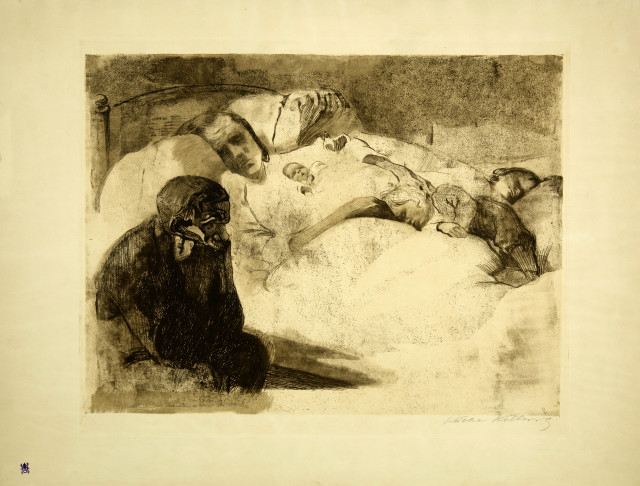 Käthe Kollwitz : Arbeitslosigkeit, Before the end of November 1909