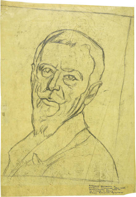 Giovanni Giacometti  : Selbstbildnis , Um 1924 