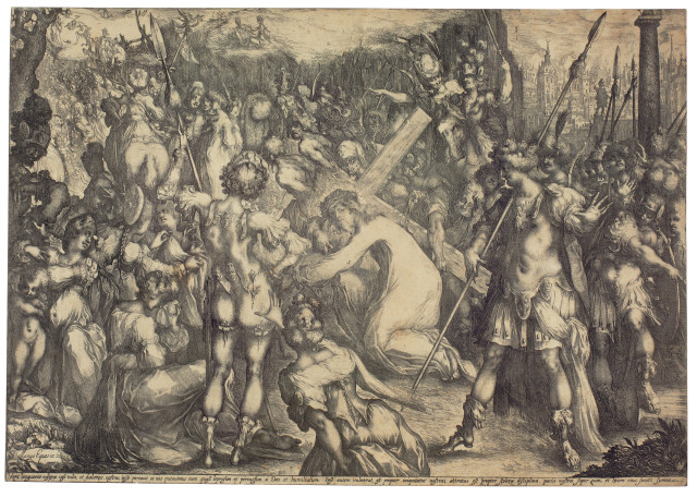 Jacques Bellange : Die Kreuztragung, 1613-1616