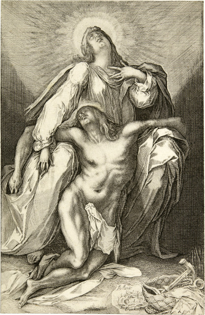 Matthäus Merian d.Ä., nach Bellange : Pietà, 1615