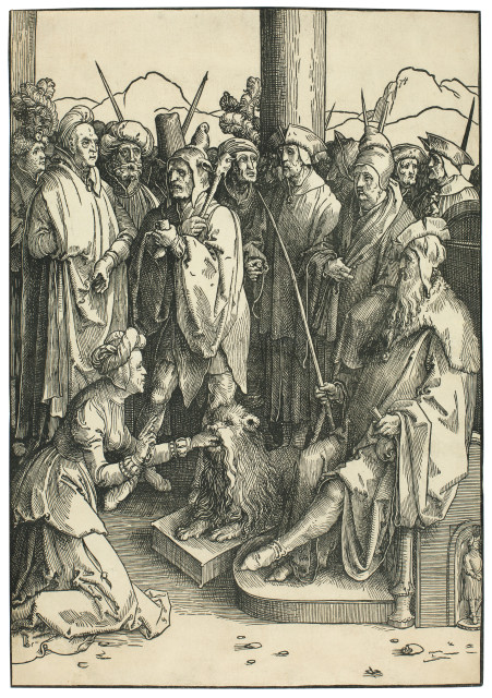 Lucas van Leyden : Königin Sheba vor König Salomon - Die ..., Circa 1514