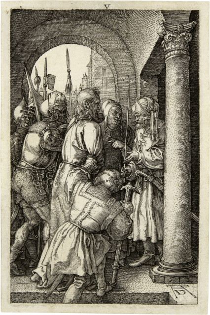 Albrecht Dürer : Christus vor Pilatus, 1512