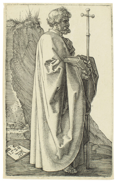 Albrecht Dürer : Der Apostel Philippus, 1523-1526
