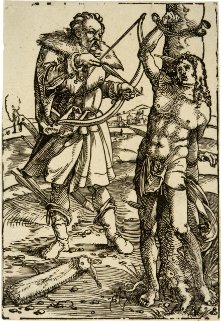 Hans Baldung Grien  : Die Marter des heiligen Sebastian , Circa 1505/1507